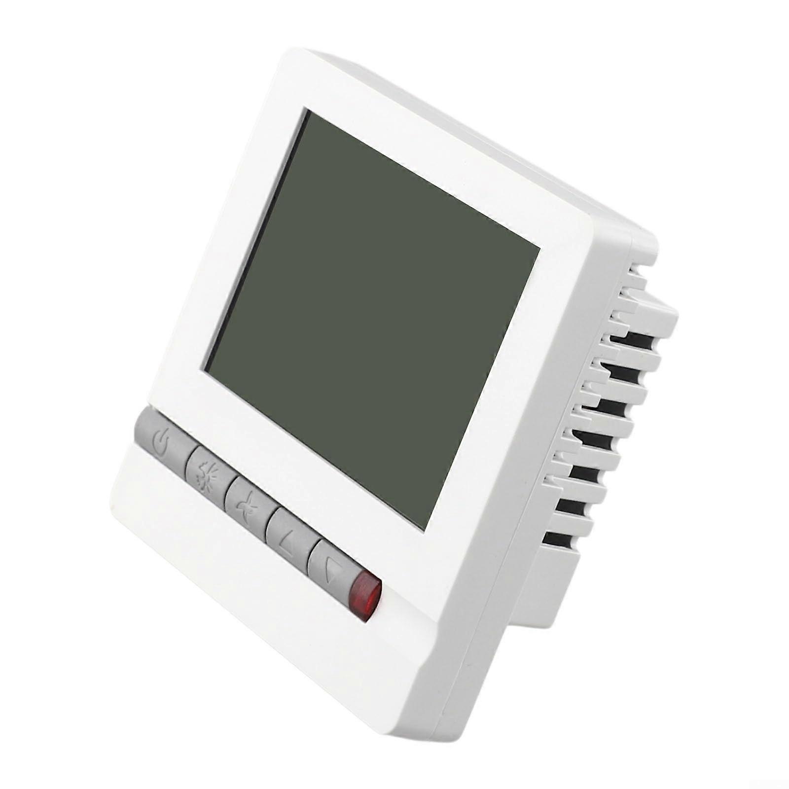 Digital Room Thermostat with Large LCD Display, Easy Button Control and Precise Temperature Adjustment