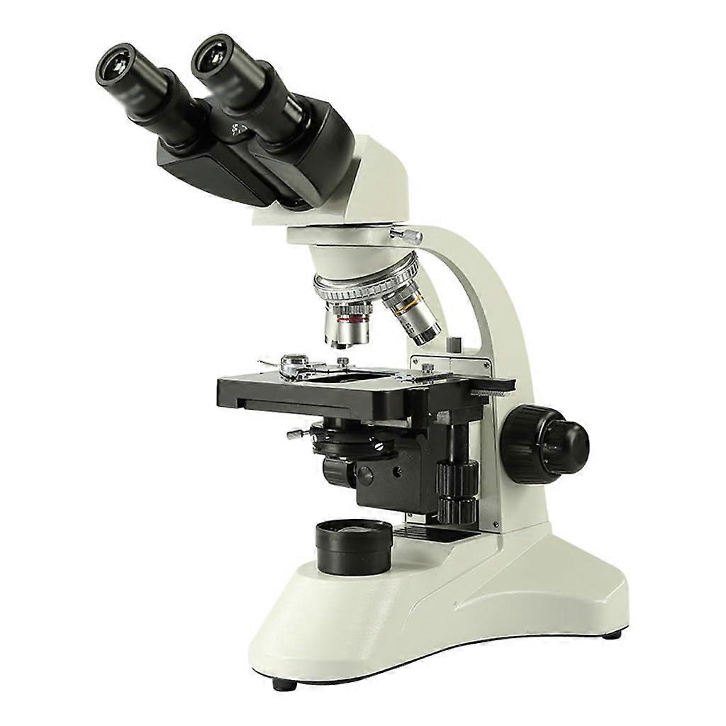 Biological Microscope 1600X LED Lab Optical Microscope Monocular and Binocular with Precise Focus