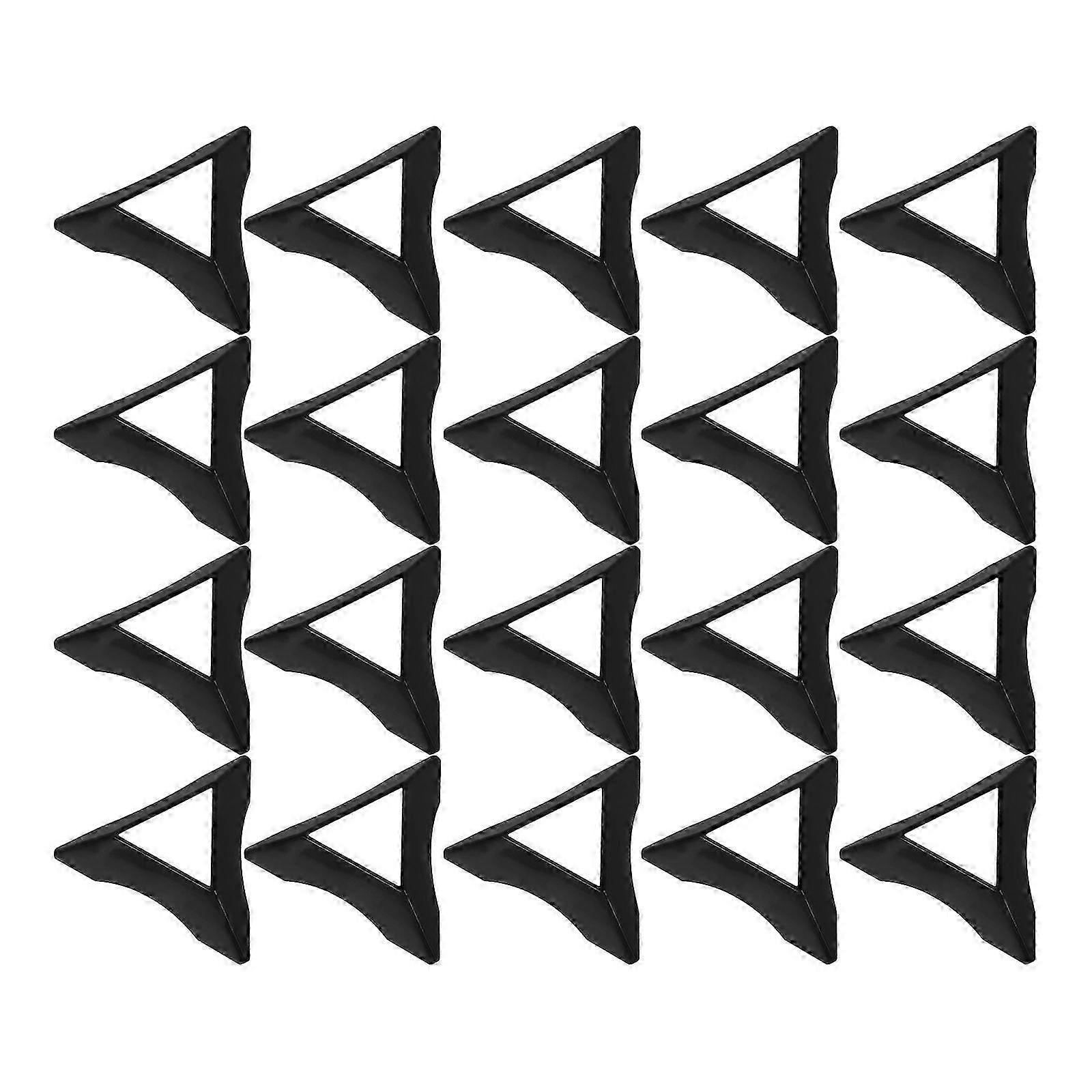 20pcs Triangle Cubes Stand Base Puzzle Cube Holder Desktop Cube Plaything Display Tripod Countertop Cube Collection Holder