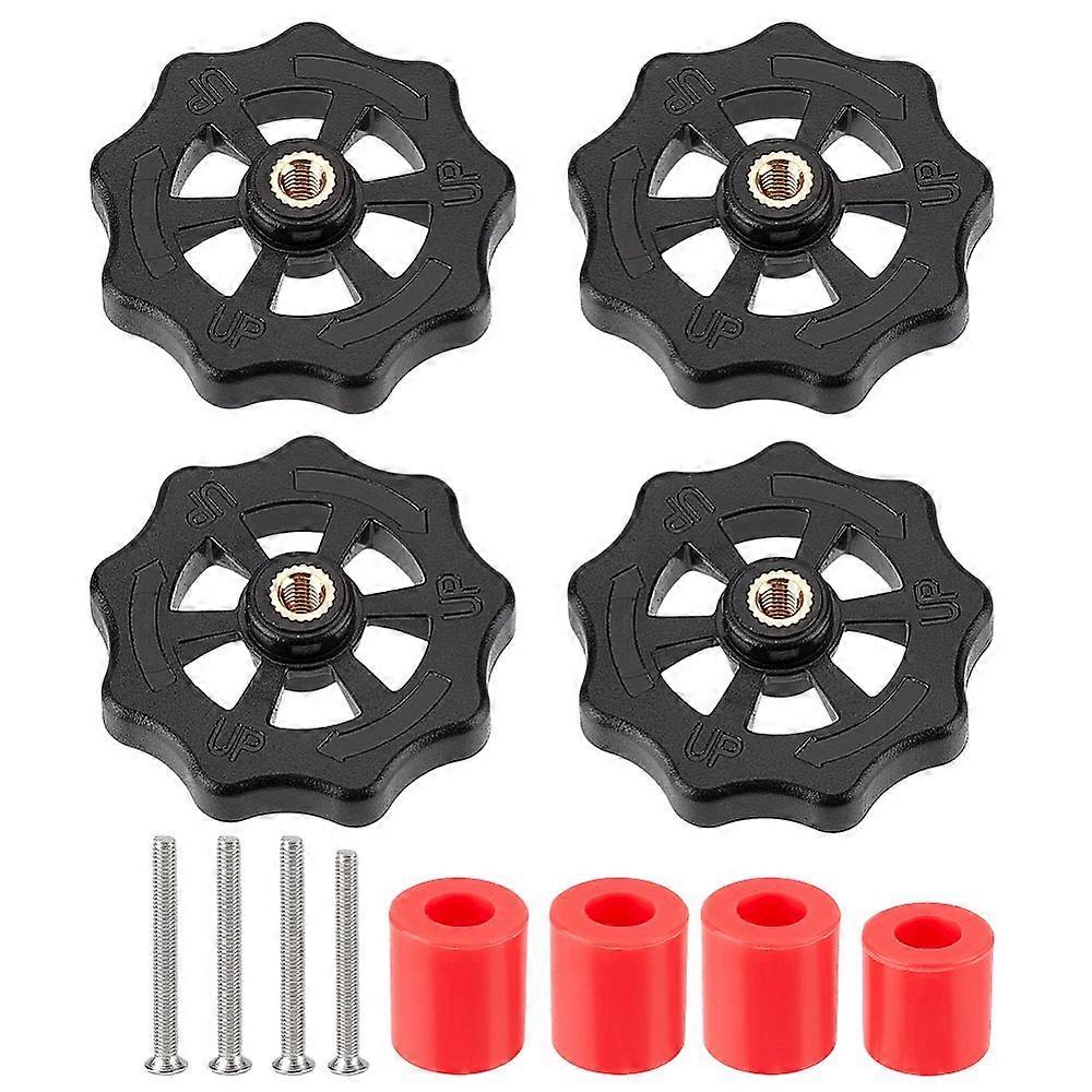 Resin Pulley with Screws for 3D Printer Red Pulley: 3.8x1cm