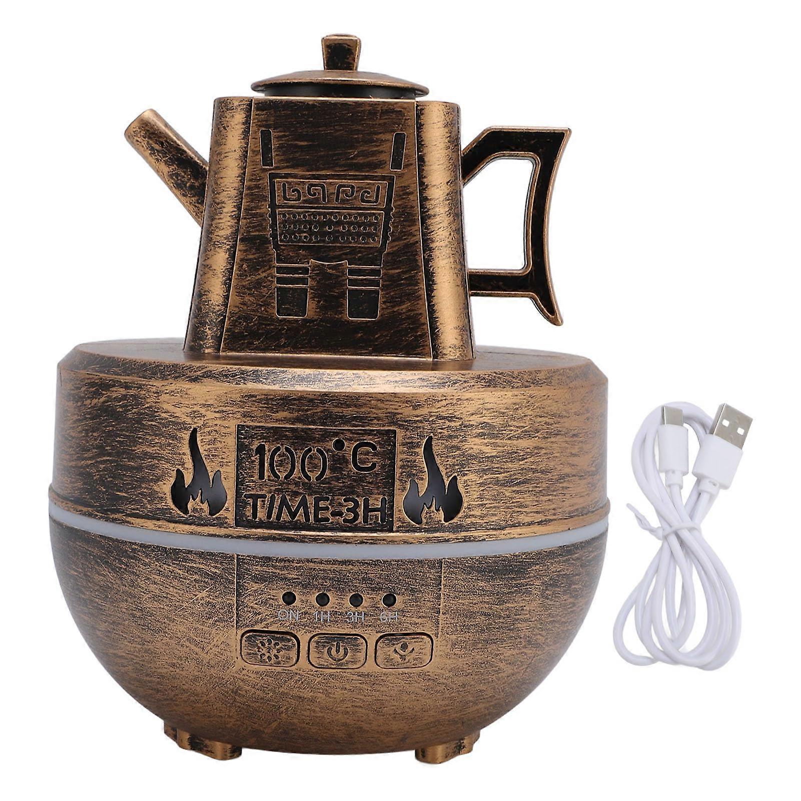 Teapot Shape Essential Oil Diffuser with Adjustable Mist Output, Cool Mist Aromatherapy for Home