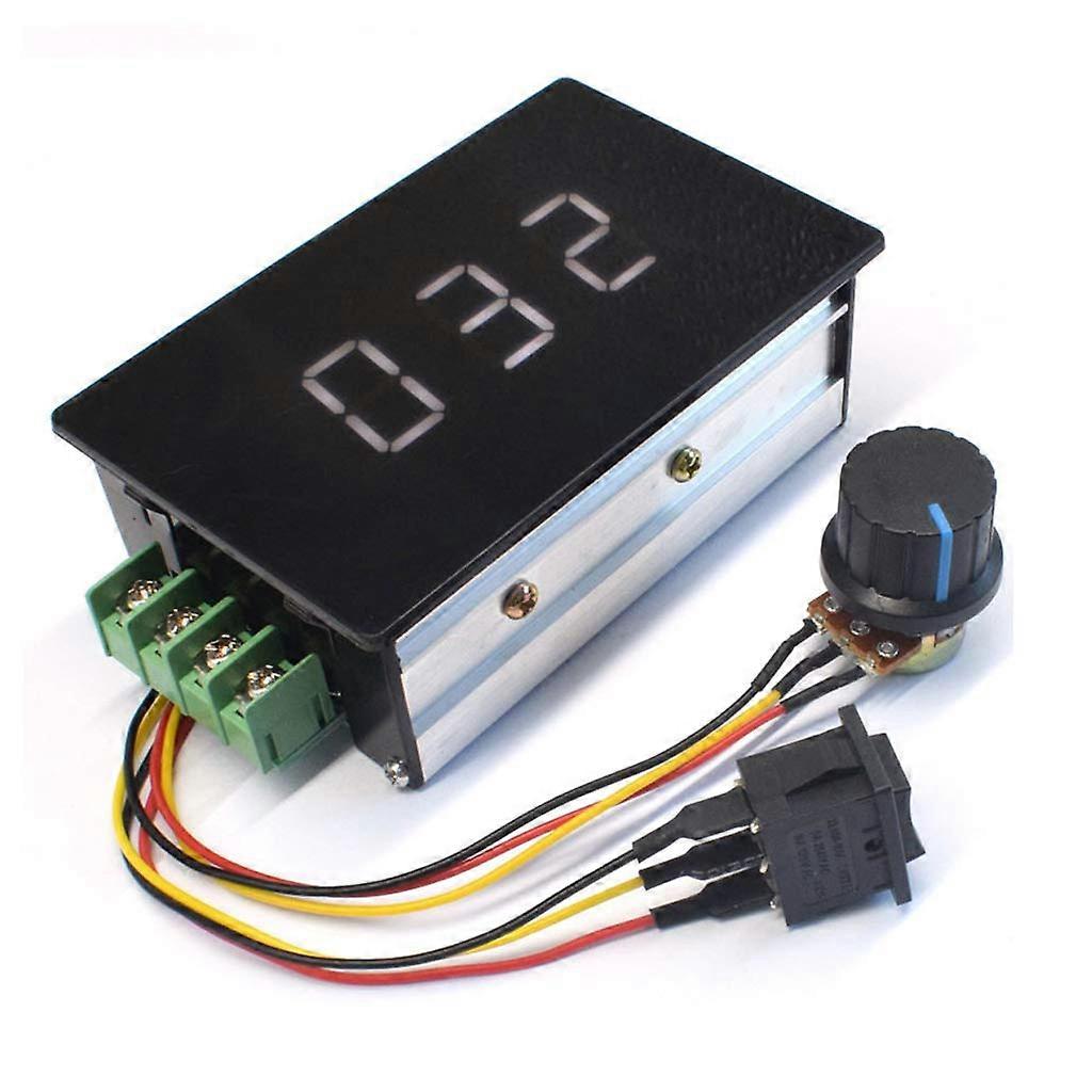 Motor Speed Controller 660V 2000W with Digital Display and Forward Reverse Control 20A Panel Mount