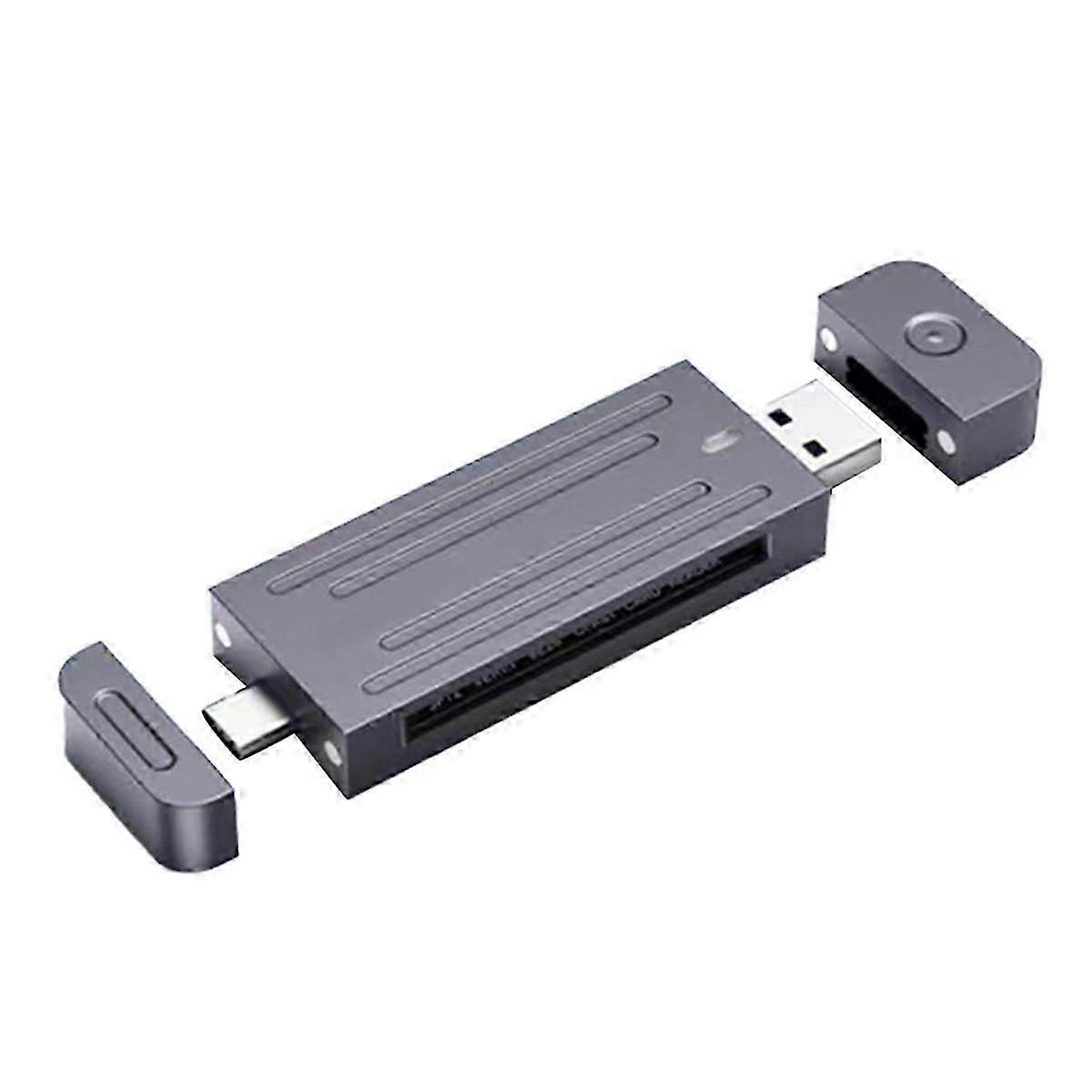 CFast SD Card Reader USB 3.2 to Micro-SD&TF External Memory OTG Adapter compatible Mobile Phone Computer C