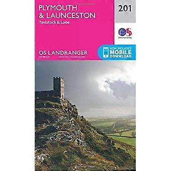 Plymouth & Launceston Tavistock & Looe - Ordnance Survey - Sheet map folded - en Book