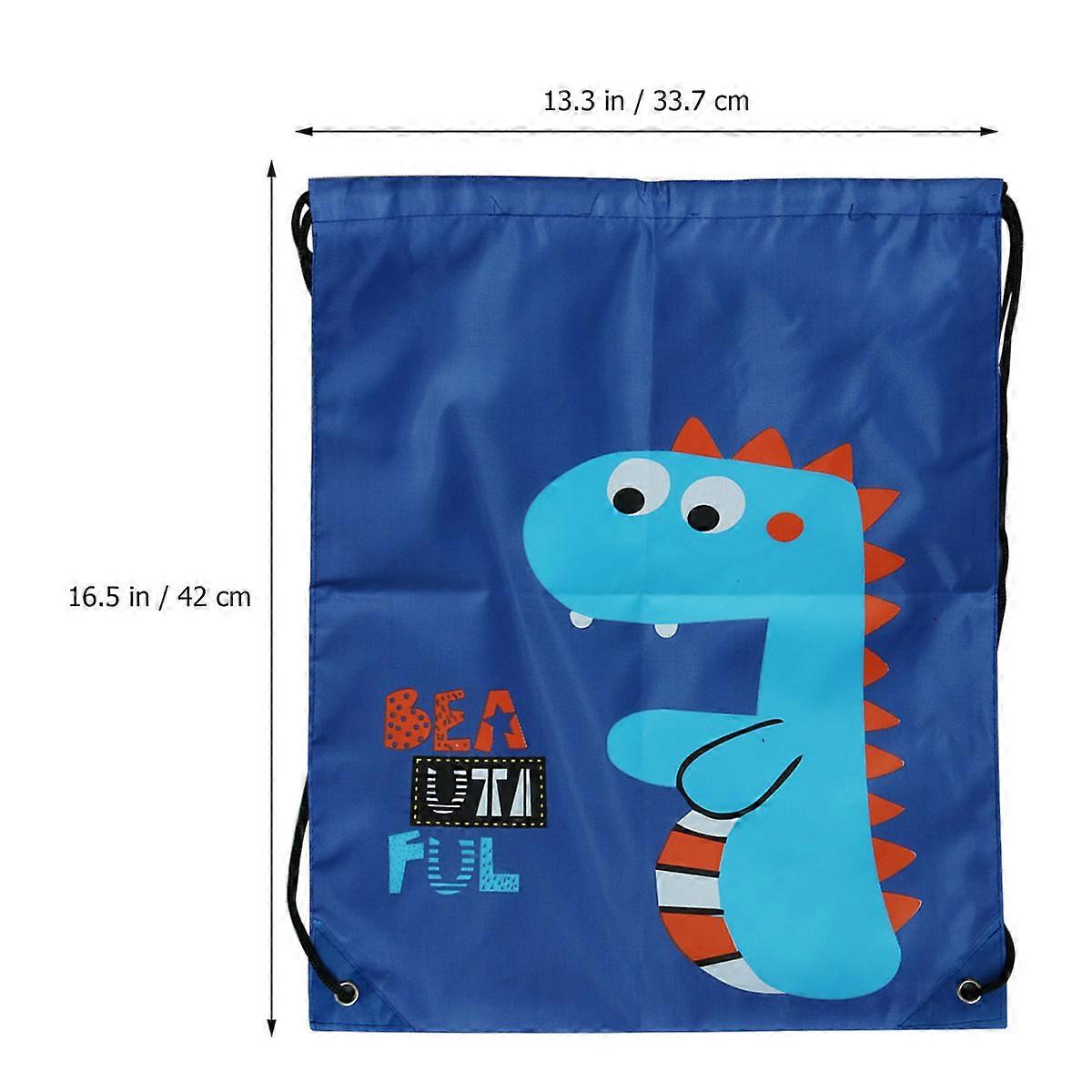 Universal Drawstring Backpack Portable Sports Bag for Travel Use