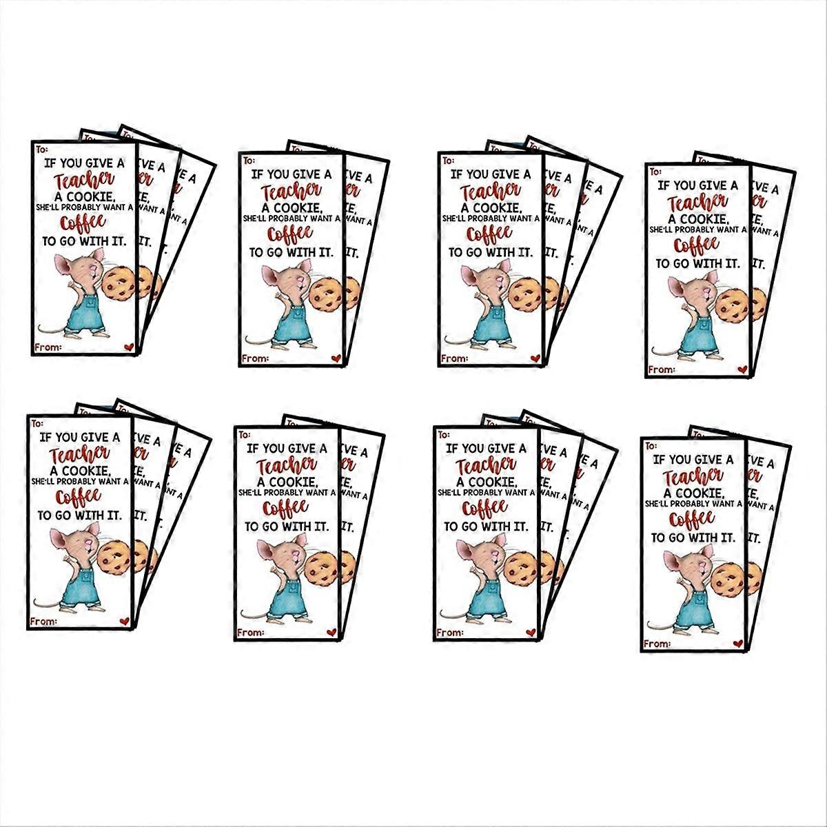 Greeting Card for Teacher Cards with Appreciation,B