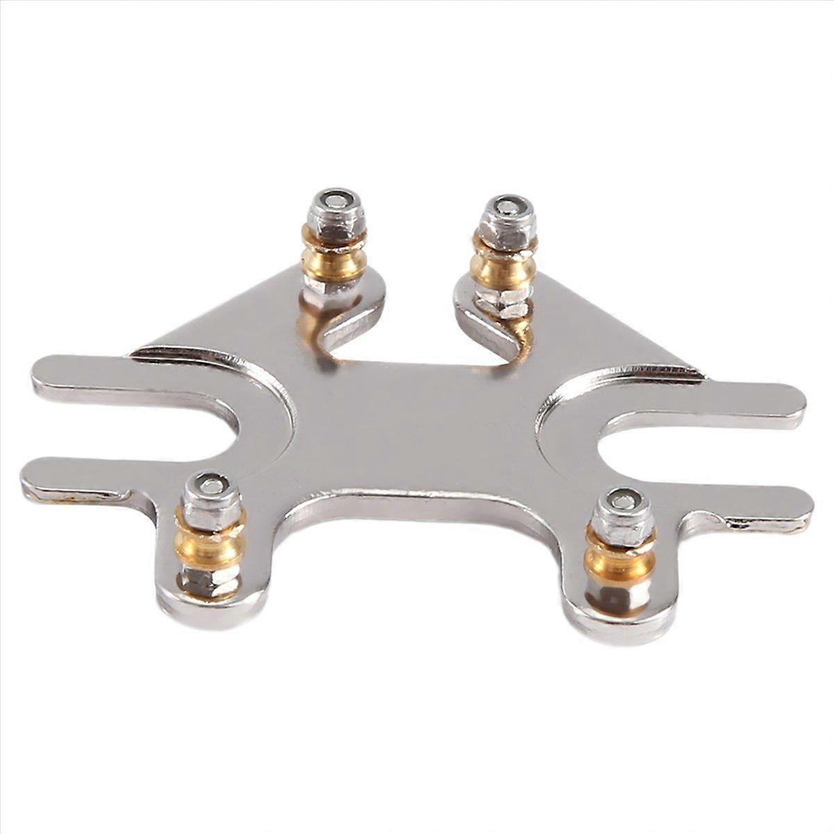 2+2 Professional Guitar String Tuning Pegs Machine Heads Silver