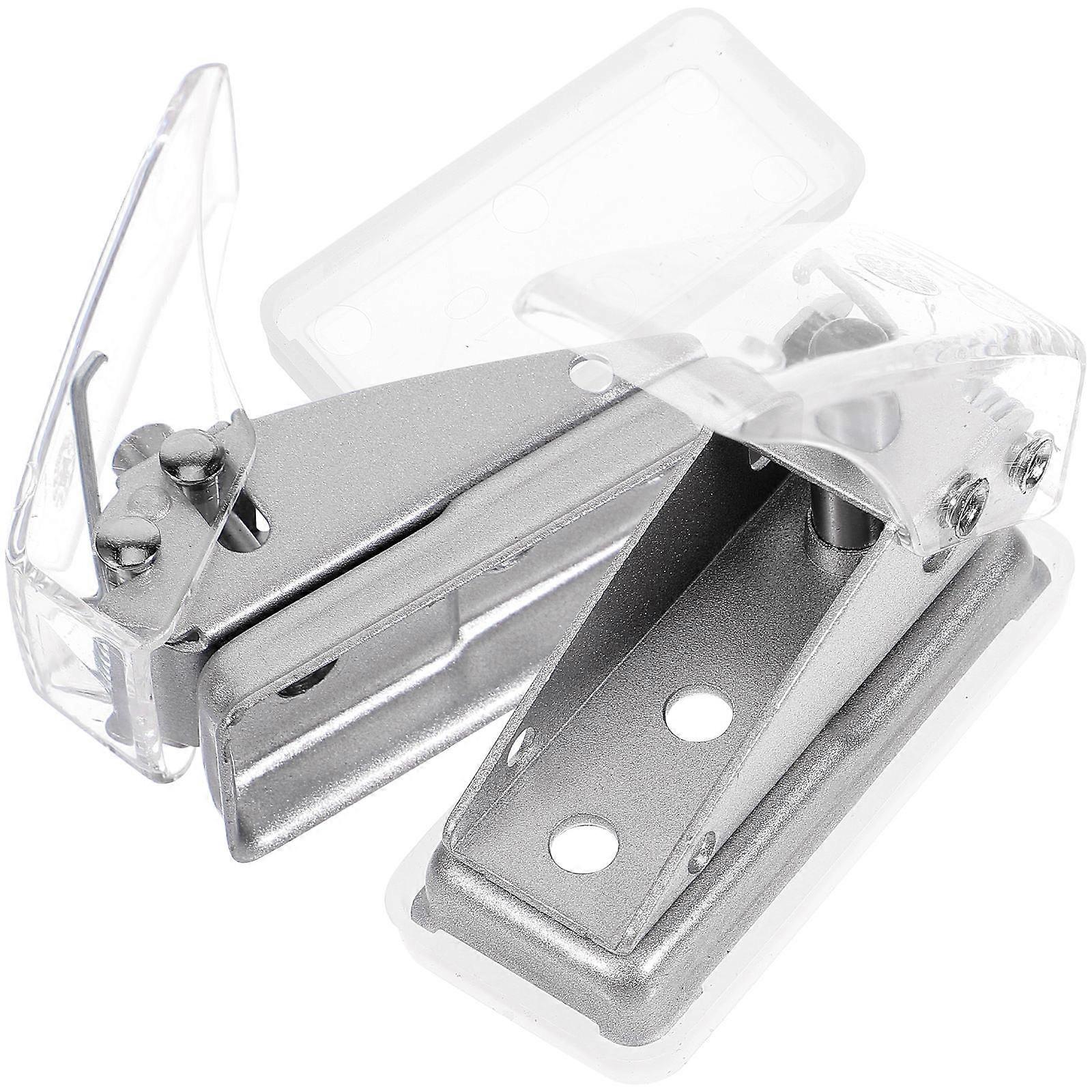 Hole Puncher Single Hole Paper Punch Plastic Craft Tool 6Pcs