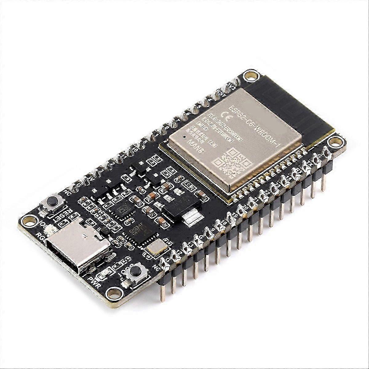 ESP32-C6 Development Board WiFi6 Bluetooth 5 Zigbee Thread 160MHz Single Core Processor ESP32-C6-WRO