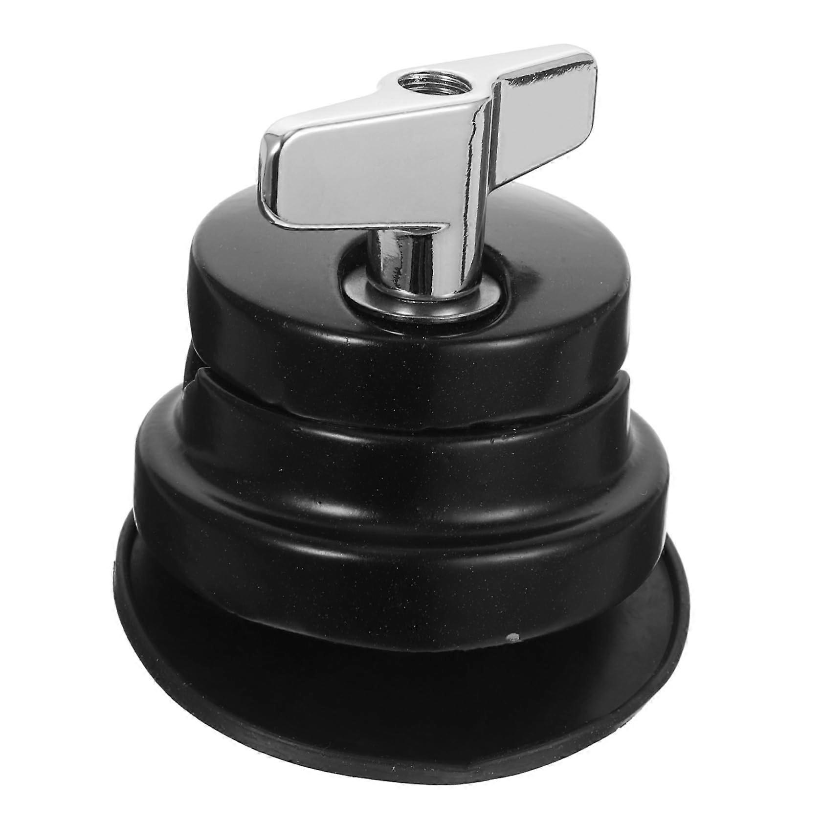 Universal Drum Mount Bracket with Adjustable Tom Stand Base for Snare and Floor Tom Kit