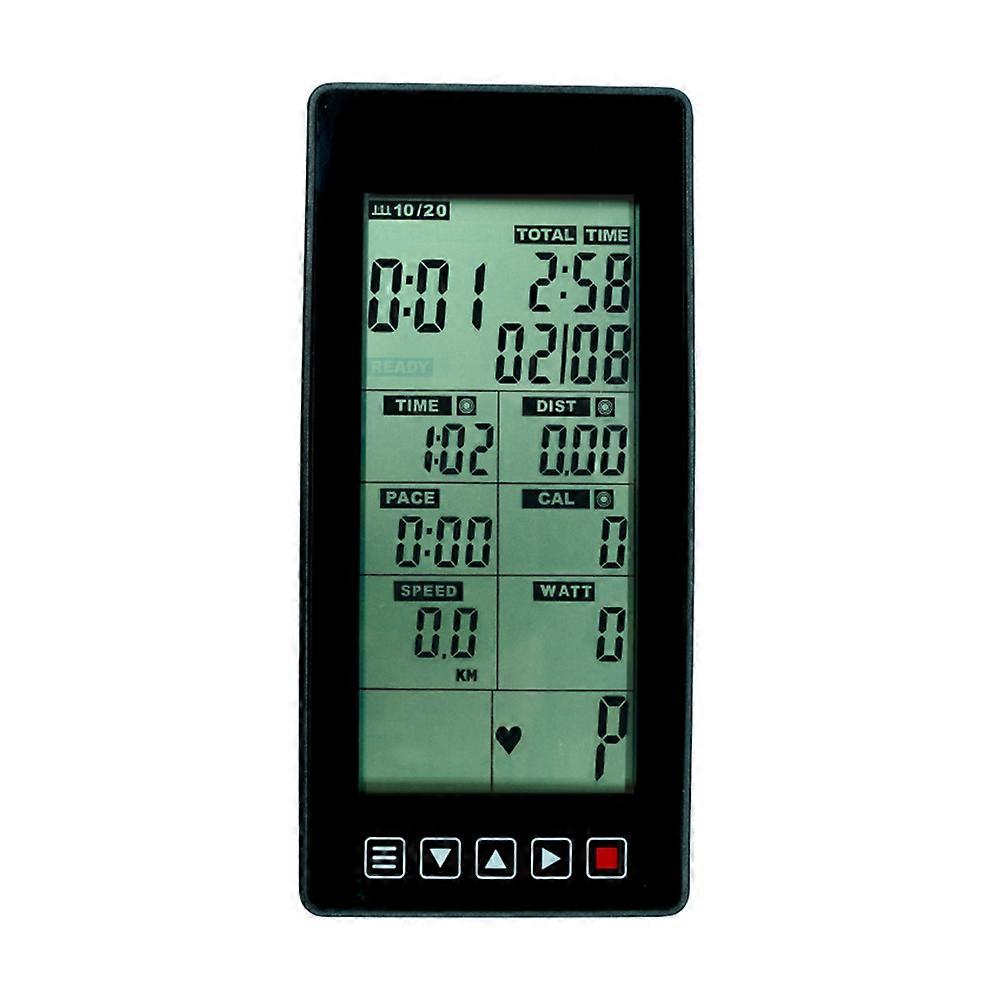 Monitor compatible with Exercise Bikes Speedometer Featuring Multi Function Display compatible with Time Speed Distance and Calories Tracking