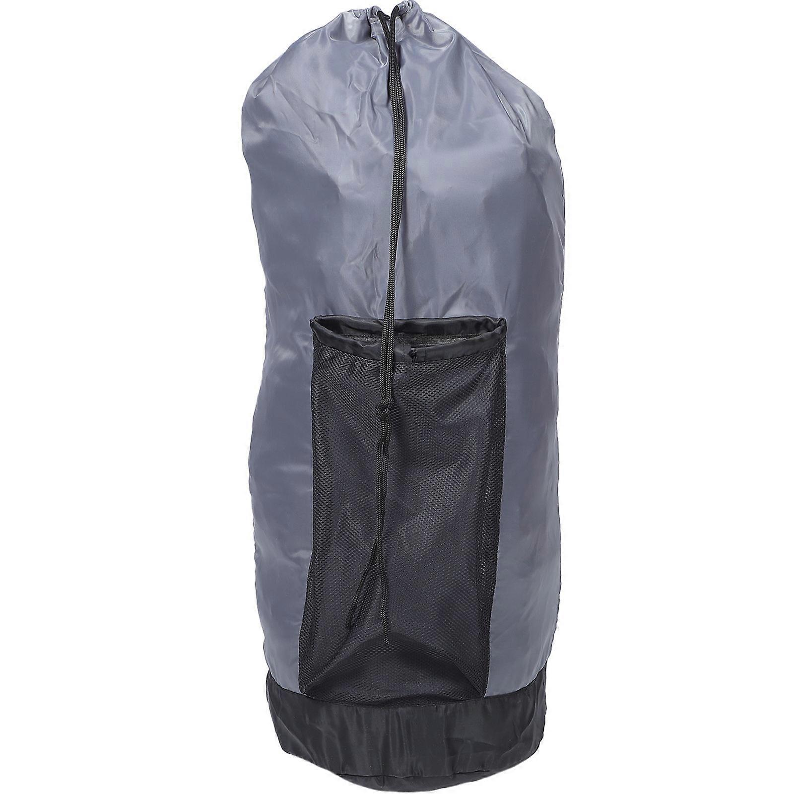 Household Laundry Bag Backpack for Storage Use Nylon Material