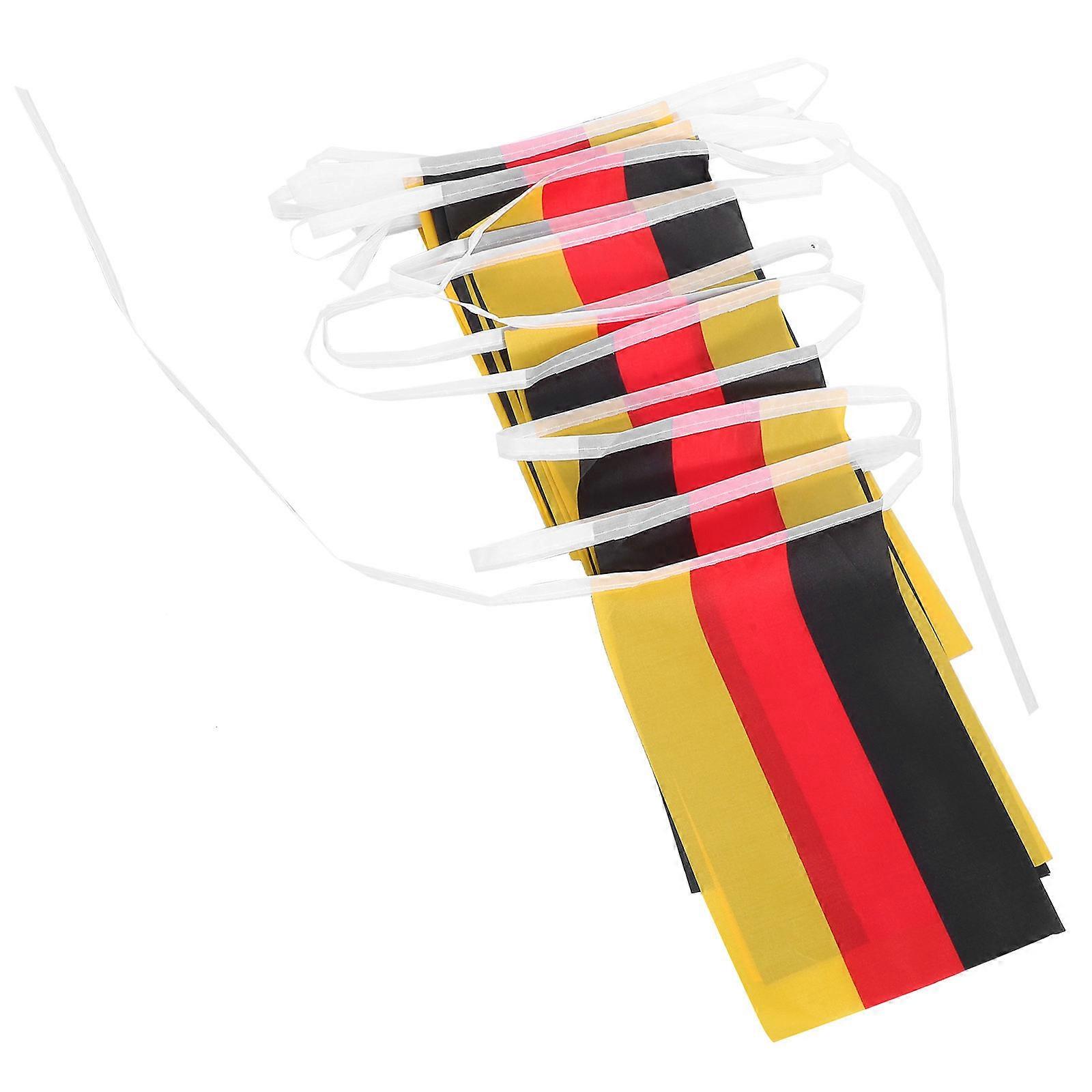 German Decorations for Party Use Germany Flag String Banner 1Set Mini Flags