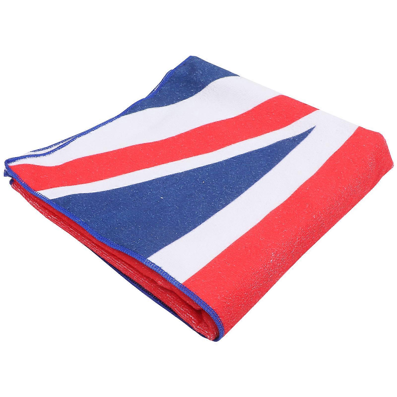 Union Flag Beach Towel Quick-Drying Multi-Use Coronation Tea Towel