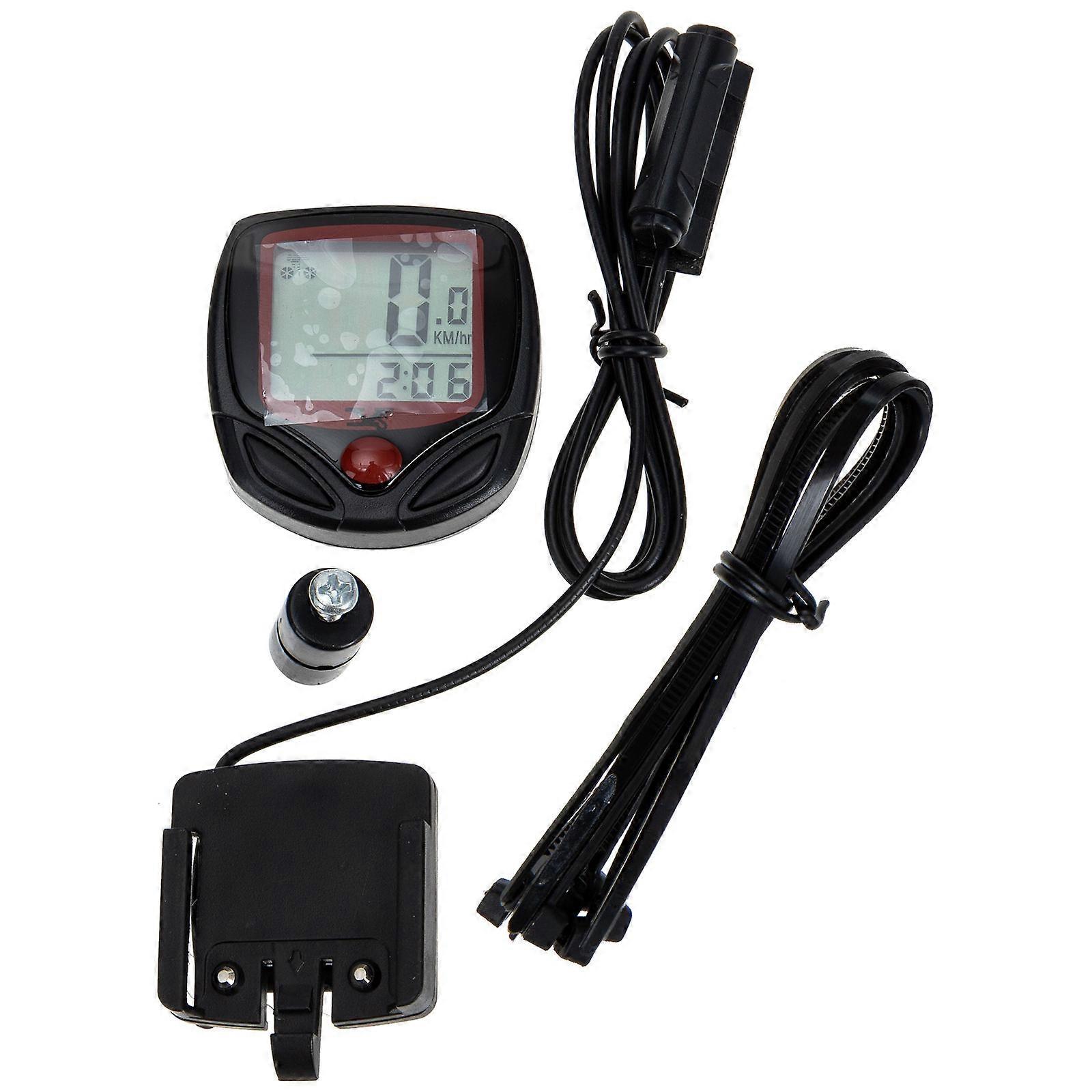 Bike Speedometer Portable Cycling Speedometer Waterproof Function 2Sets