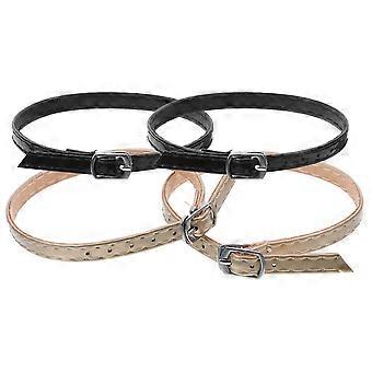 2 Pairs of Replaceable Shoe Strap Adjustable Heel Band Daily Use Ankle Strap High Heel Supply