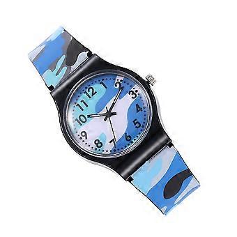Children Quartz Watch Practical Kids Watch for Kids 1Pcs Blue