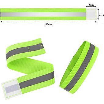 Reflective Wrist Strap, High Visibility Adjustable Safety Gear for Night Jogging, Cycling and Running