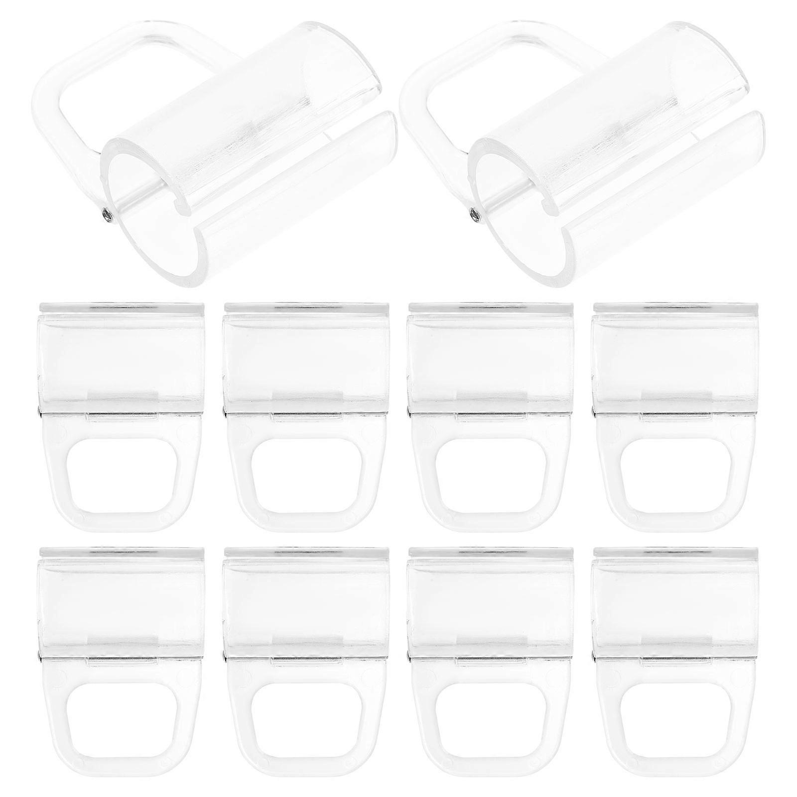 Transparent Roller Shade Pulls Window Shades Handle 30Pcs