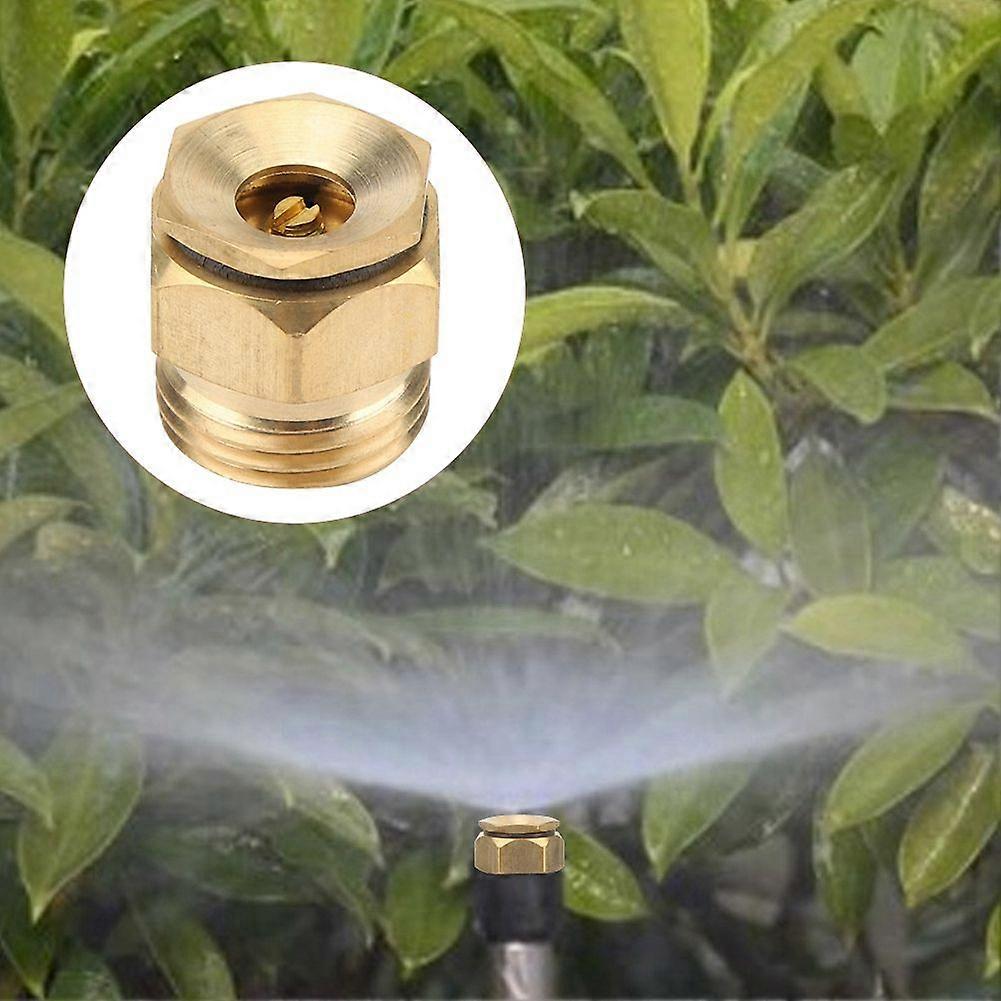 3Pcs G1/2" External Thread Adjustable Atomizing Misting Irrigation Garden Spray Nozzle