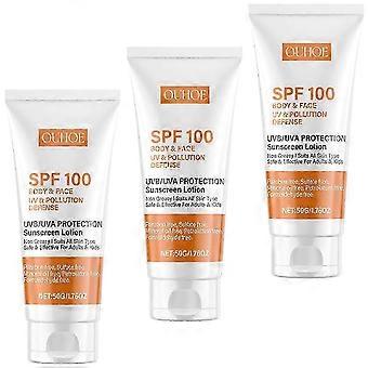 Protetor Solar Defence Face Spf100, Raios Uva Uvb de Amplo Espectro, Para Todos os Tipos de Pele