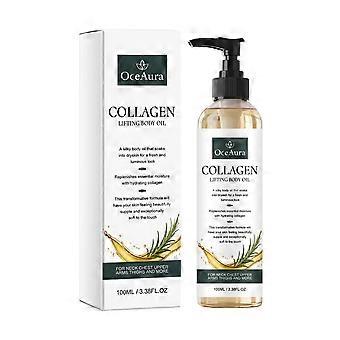 Collagen Body Oil with Natural Plant Essential Oils for Deep Nourishment and 24-Hour Moisturizing, 100ml