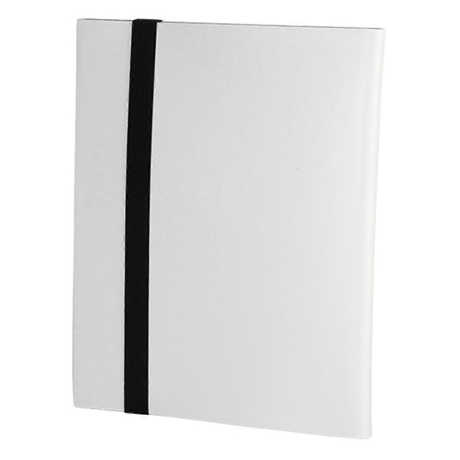 Large Capacity Card Collection Book, Waterproof & Dustproof, White