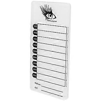 Acrylic False Eyelash Display Board Eyelash Tray for Eyelash Extension Eyelash Pallet