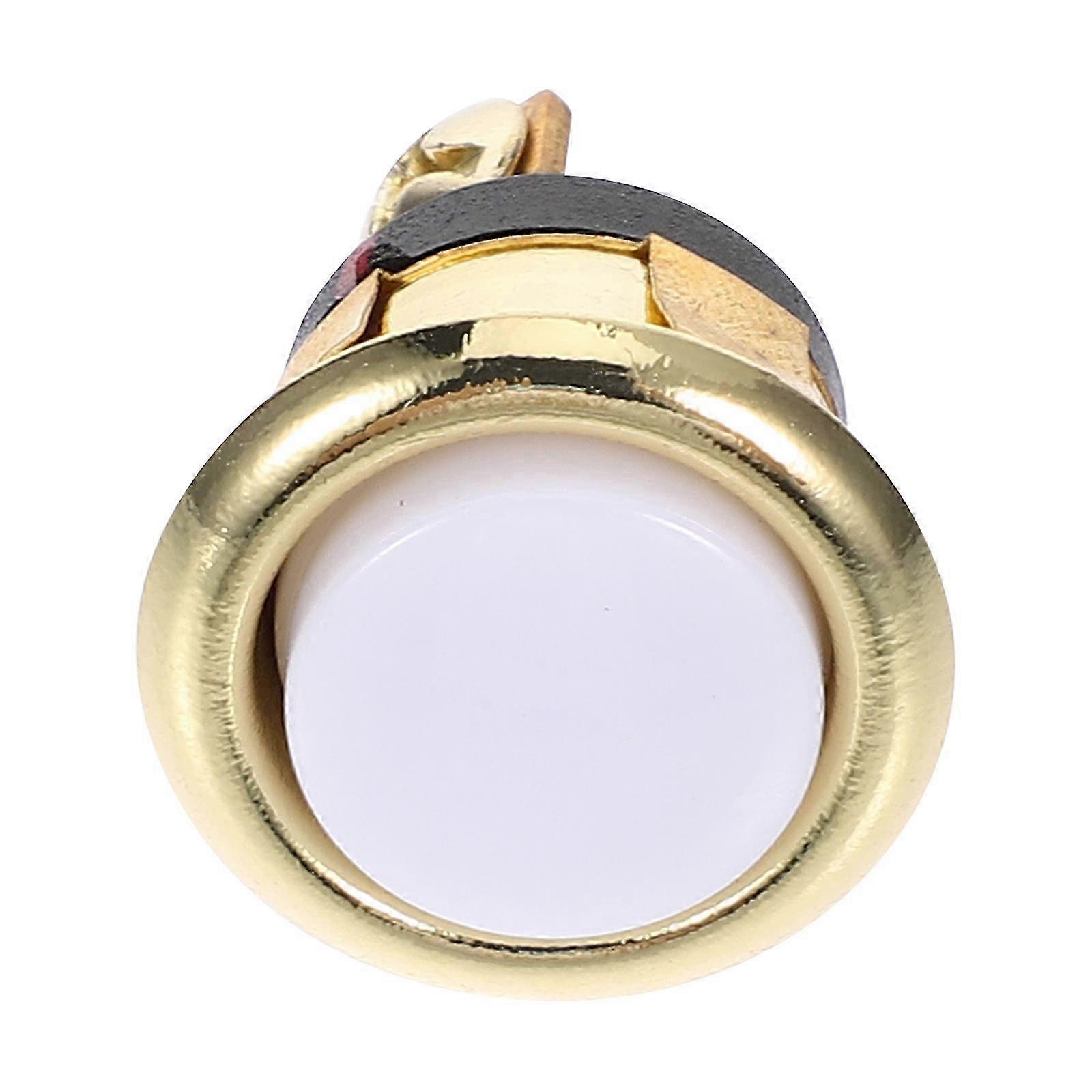 Doorbell Button Replacement Wired Ringer Button Sturdy Push Button Chime Button for Doorbell