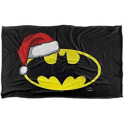 Batman Santa Hat Christmas Blanket
