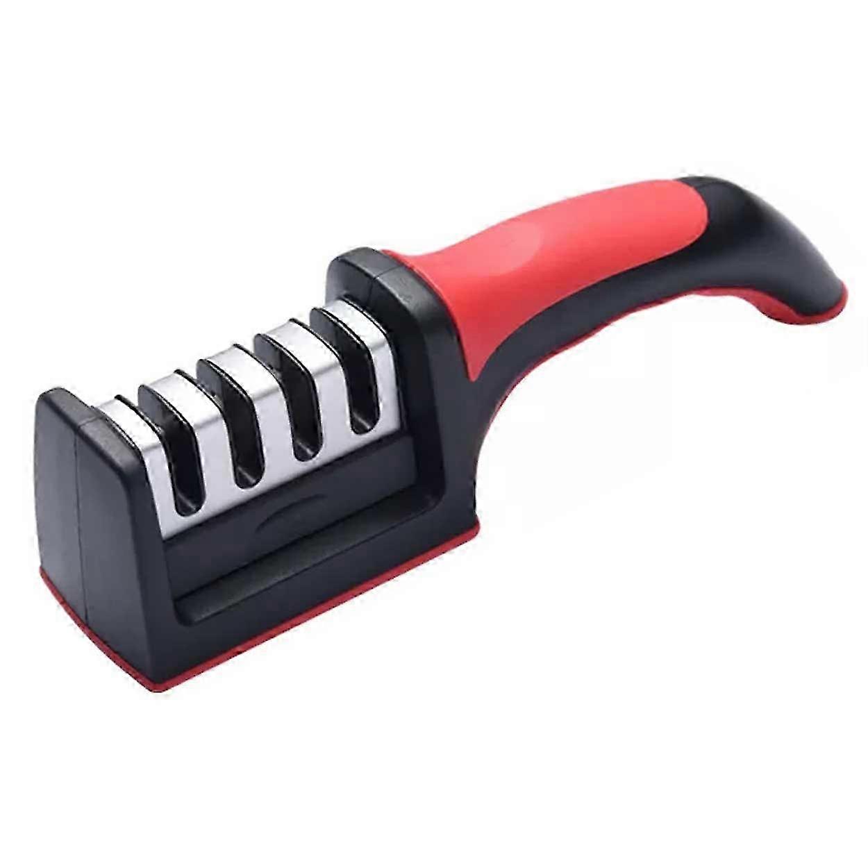 Multi-function Kitchen Knife Sharpeners - 4 pcs black Knife sharpener