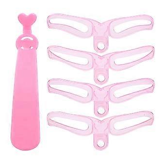Eyebrow Stencils Kit Handheld for Eyebrow Trimming 2Sets DIY Makeup Tool