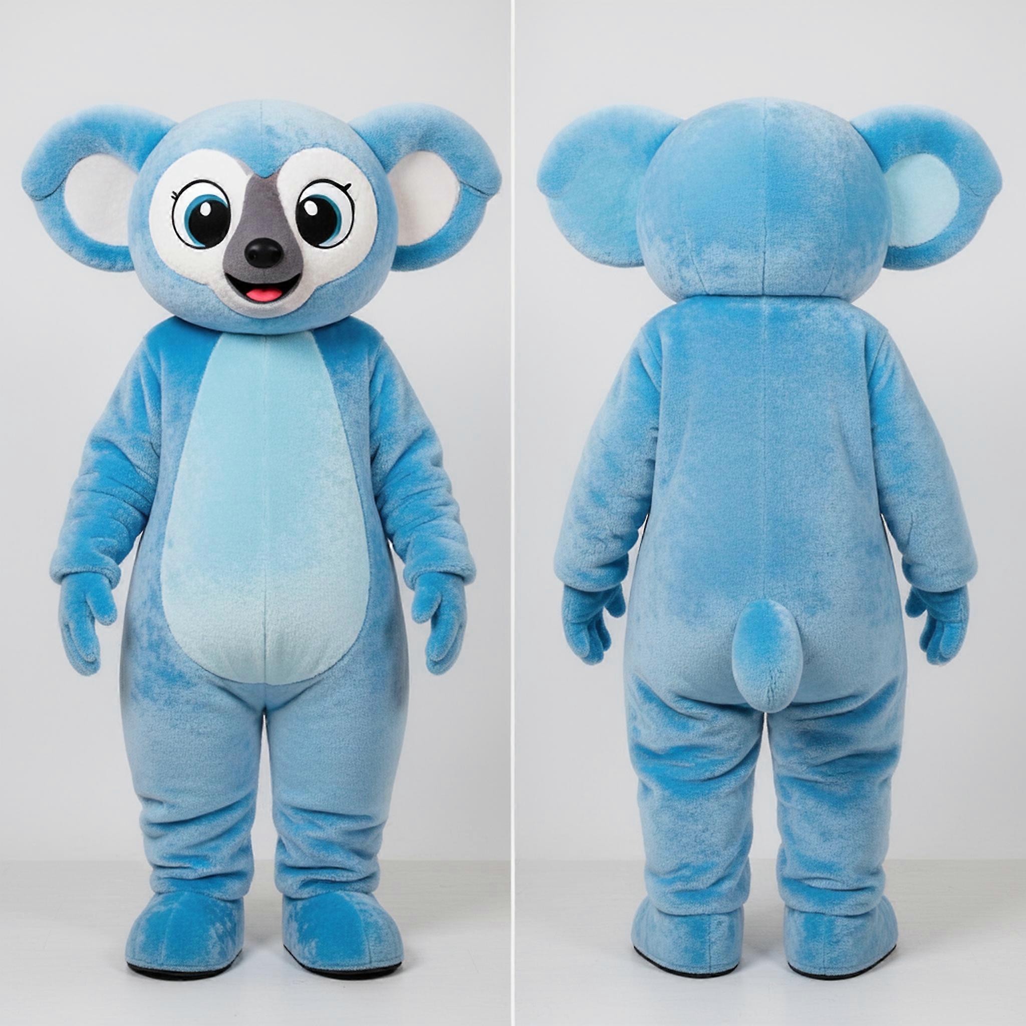 MASTICOT Sky Blue Cuddly Ayeaye Mascot