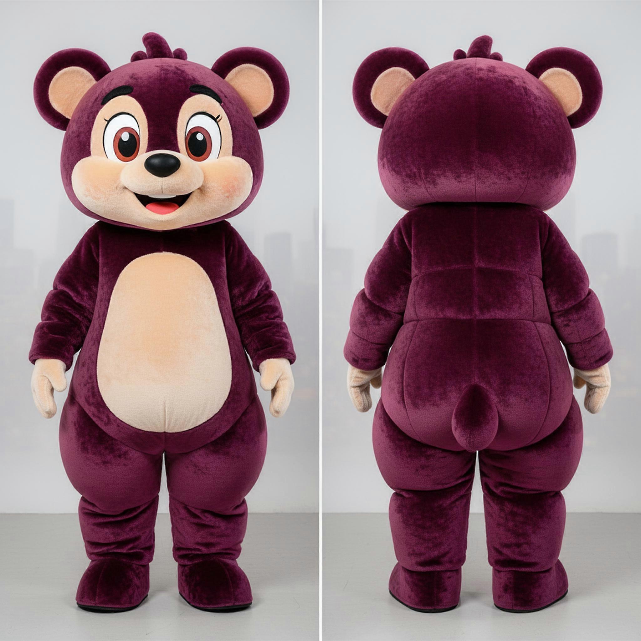 MASTICOT Rust Velvety Plum Mascot