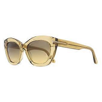 Tom Ford FT1285 LINDA-02 45B Vollrand-Sonnenbrille für Damen im Cat-Eye-Stil, UV2-Schutz, Original