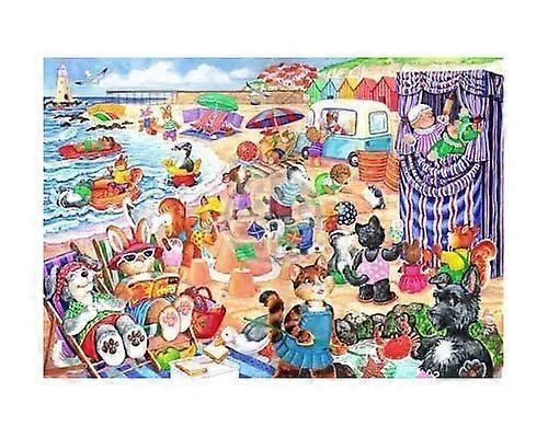 At The Seaside Puzzle 80 Pieces XL