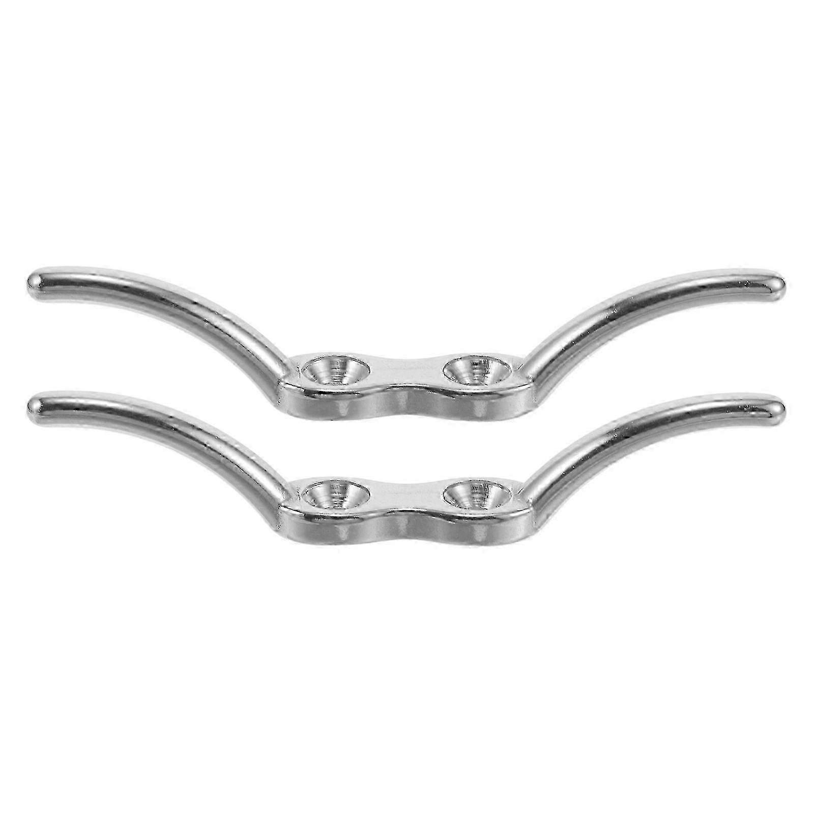 Heavy-Duty Stainless Rope Cleat Hook