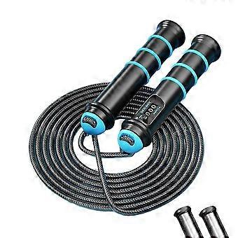 Jump Rope Skipping Rope Colorful Steel Wire Rope or Cordless with Weighted Balls for Men Women Kids Training Countable