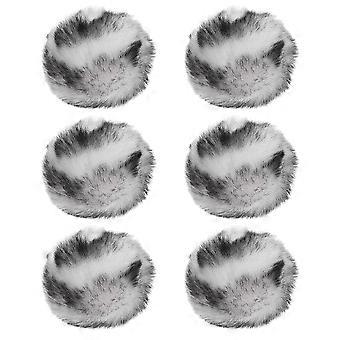 Leopard Print Plush Catnip Toy Balls for Cats Interactive 30Pcs Set