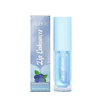 OUHOE Blueberry Lip Care Oil – Moisturizing Essence for Lip Lines & Dry Skin, Enriched with Sunflower Seed Oil & Ceramide