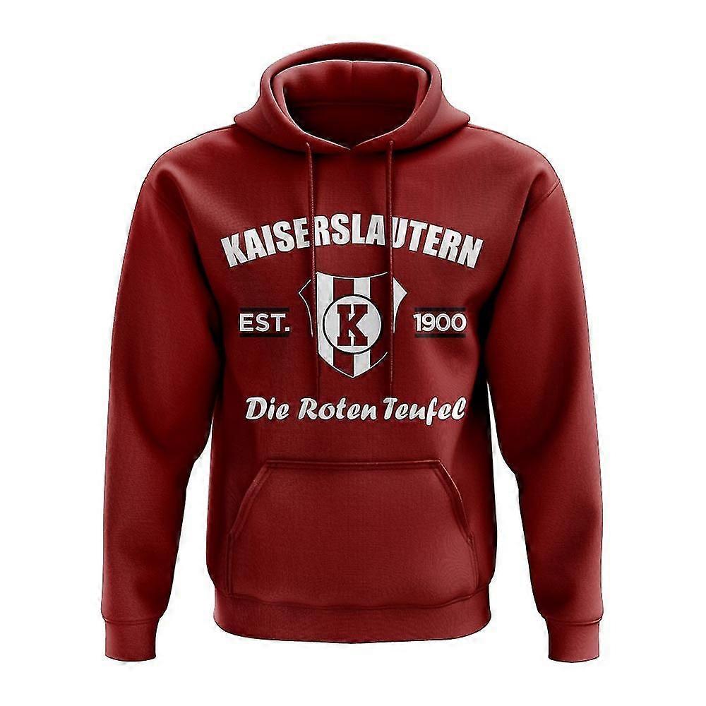 Kaiserslautern Established Hoody Maroon