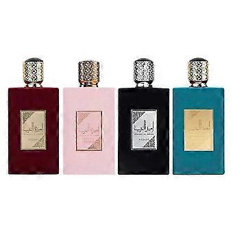 Asdaaf Arabisches Parfümset 30 ml x 4, langanhaltend bis zu 12 Stunden, Unisex, Luxusgeschenk, Premium