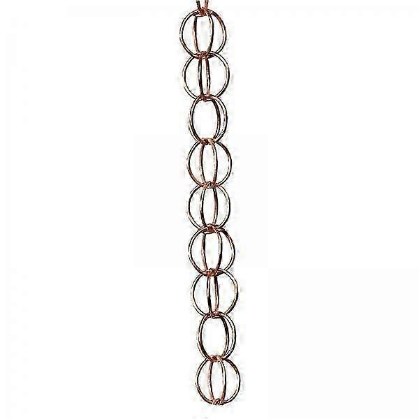 Sturdy Copper-Tone Rain Chains