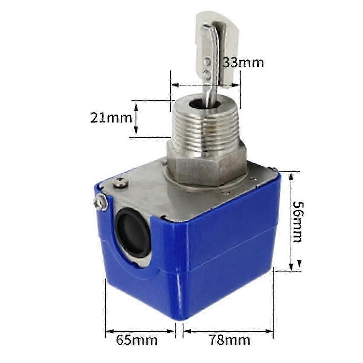 25mm Automatic Flow Switch Valve compatible with Liquid Pressure Control Sensor