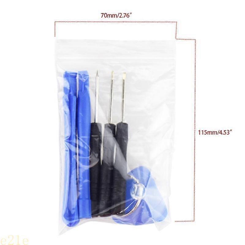 E21E Multifunctional 8 Pcs Disassembly Tool Screwdriver Set Opening Pry for Phone Electronics Device