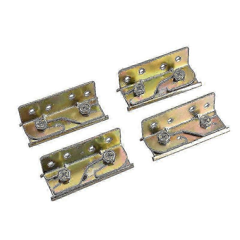 Electroplated Iron Bed Rail Hinge