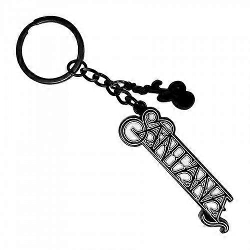 Santana Guitar Logo Keyring