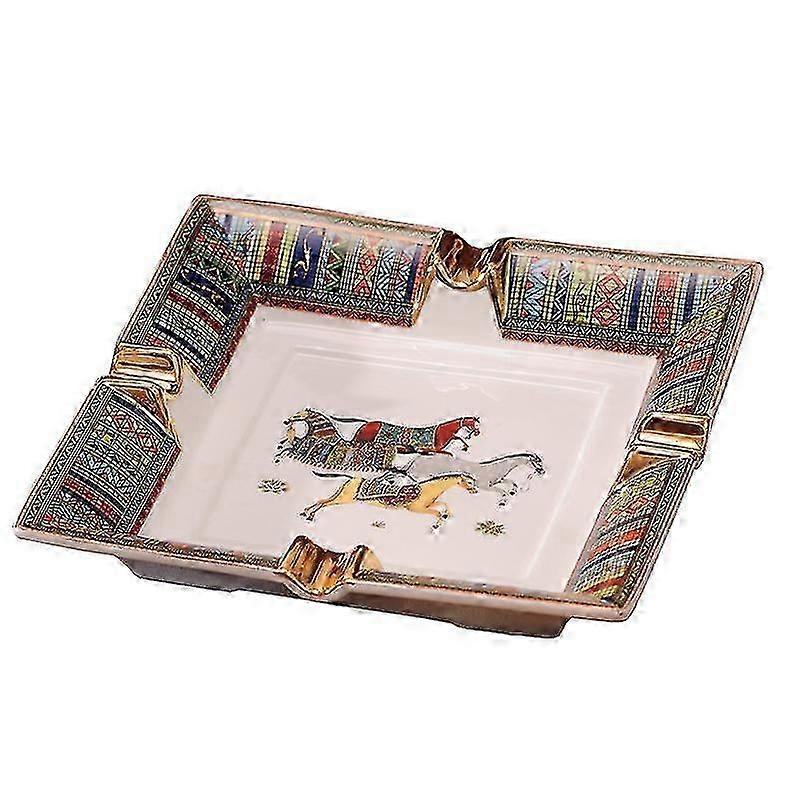 Large Outdoor Decorative Ceramic Cigar Cigarette Ashtray