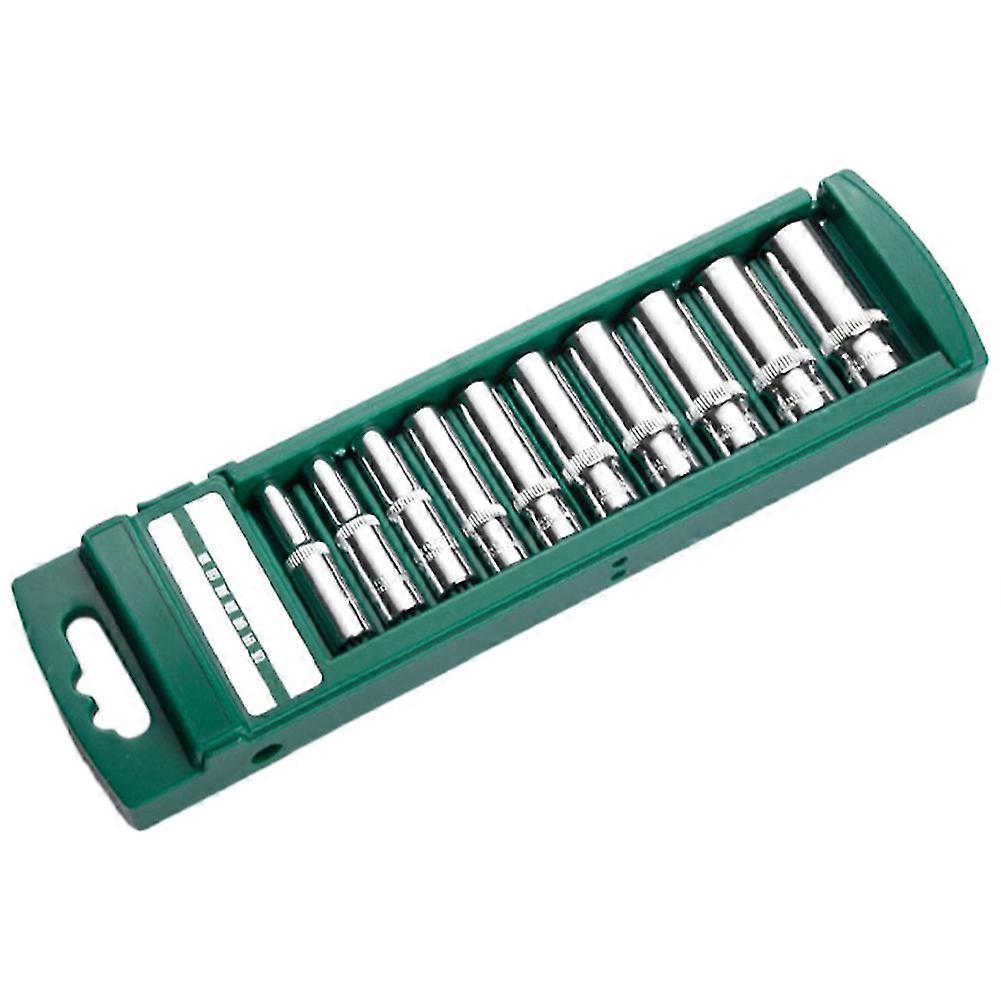 10 Pieces Of 1/4Inch External Socket with Long Hexagonal Socket