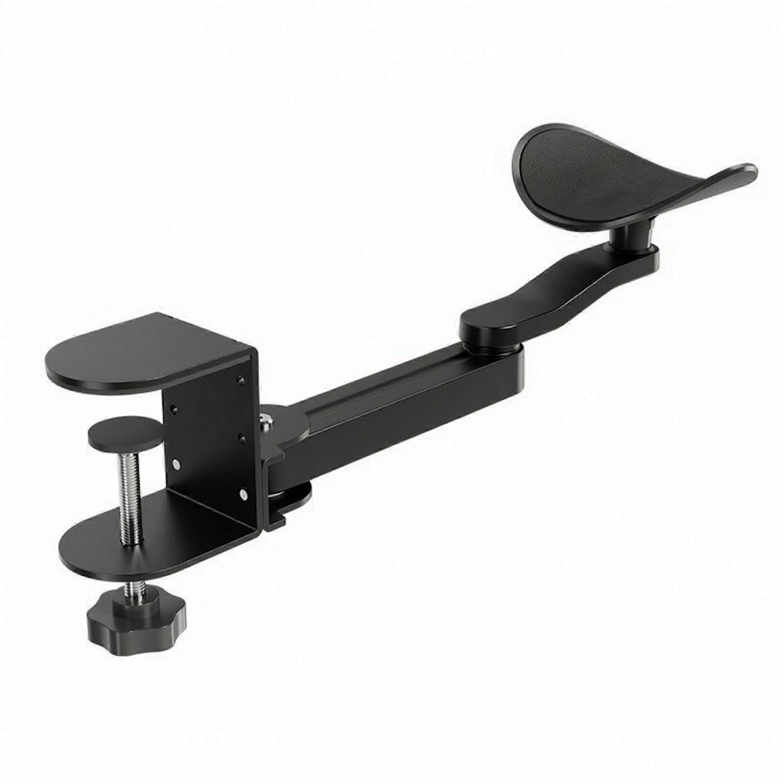 Ergonomic Arm Support Bracket with Clamp Adjustable Height and Angle, Desk